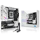 ASUS ROG STRIX B760-G GAMING WIFI Mainboard Sockel Intel LGA 1700 (Intel B760, mATX, DDR5 Speicher, PCIe 5.0, WiFi 6E, 2x PCIe 4.0 M.2, Aura Sync) weiß