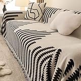 WIQUYBML XXL Hundedecke, rutschfeste Sofadecke, großer Chenille-Bezug, waschbar, weich, 180 x 280 cm, ideal für Hunde und als Dekoration für Zuhause