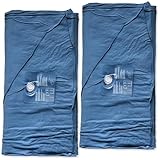 AQUA ROYAL Wasserbetten Matratzen Softside DUAL - Zwei Wasserkerne (beide Seiten) für 200x200 cm Wasserbett maximale Beruhigung F6