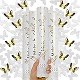 Mineup 4 * Konfettikanone, 3-5 Meter Konfettikanone Hochzeit, 30cm Party Popper, Konfetti-Shooter, Konfetti Kanonen, Konfettikanonen Weiß für Geburtstage Hochzeiten Weihnachten Party(Weiß)