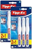 Tipp-Ex Korrekturstift Shake und Squeeze, je 8ml, Ideal für das Büro, das Home Office oder die Schule - 2x 3er Pack