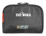 Tatonka Plain Wallet RFID Block - Kleine Geldbörse mit RFID-Blocker - TÜV geprüft - Münzfach, Fächer für Kreditkarten