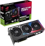 ASUS ROG Strix GeForce RTX 4070 SUPER 12GB GDDR6X Gaming Grafikkarte (Nvidia GeForce RTX4070 DLSS 3, PCIe 4.0, 2x HDMI 2.1a, 3x DisplayPort 1.4a, ROG-STRIX-RTX4070S-12G-GAMING)
