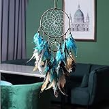 HAMON Dreamcatcher Handgefertigt Traumfänger Feder Traumfänger Traumfänger Klein Dream Catchers für Wandbehang Wohnkultur Ornamente Handwerk Dekoration,Geschenk zum Muttertag