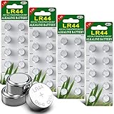 Bemb Lucky AG13 LR44 1.5V Alkaline Knopfzelle Batterien Ohne Quecksilber (357/357A/L1154/A76/GPA76), LR44(AG13)-40er Pack