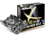 Asrock H81M-HDS Mainboard Sockel LGA 1150 (Micro-ATX, Intel H81, 2X DDR3 Speicher, HDMI, DVI-D, 2X SATA III, 4X USB 3.0)