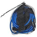 Mikinona Schwimmtrainer Widerstandsband Blau Verstellbarer Statischer Trainingsgürtel Elastisches Schwimmzubehör für Pool Fitness Schwimmhilfe für Effektives Workout