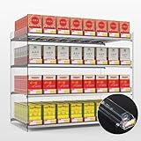 Kommerzieller Zigarettenständer mit transparenten automatischen Schiebern, Wandmontage/Aufsatzvitrine für Convenience Stores Vapes Vitrine (transparente Größe: )