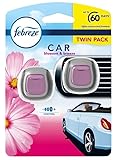 Febreze Kfz-Lufterfrischer, Duftrichtung:Blossom and Breeze, zur Befestigung am Lüftungsschlitz, 2er-Packung