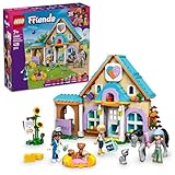 LEGO Friends Tierarztpraxis für Pferde und Haustiere - Pferdespielzeug für Mädchen und Jungen mit 3 Figuren und 5 Tierfiguren - Kreatives Spielset - Geschenk für Kinder ab 7 Jahren 42651