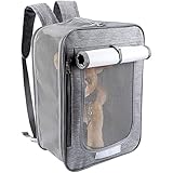 SLDMJFSZ Hundetragetasche,Hunderucksack Katzenrucksack Haustier Rucksack für große Katzen Kleine Hunde Tasche