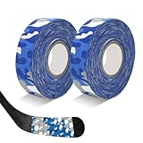 Riisoyu 2 Rollen Eishockey Schläger Tape, Hockey Tape Rutschfestes Hockeyschlägerband Anti-Rutsch Grip Band Selbstklebendes Griffbänder für Hockeyschläger Tennisschläger Badmintongriff Golfschläger