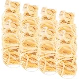 Uonlytech 8 Stück Camping Feueranzünder Holz Wachs Anzünder Langanhaltend Geruchlos für Grill Lagerfeuer Kamin Outdoor Zubehör