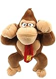 Whitehouse SUPER Mario und Freunde Plüsch 6 versch. Figuren, 20 cm, Plüschfigur Mario, Luigi, Kong, Toad, Yoshi, Prinzessin Peach, Kuscheltier, Plüschtier Stofftier (Kong)