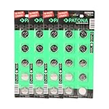 PATONA Premium CR2032 Lithium Batterien 40er Vorteilspack, 3V 240mAh, Knopfzellen Nicht wiederaufladbar – 4x10 Stück für Uhren, Fernbedienungen & mehr