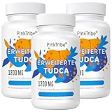 TUDCA Supplement 1200mg pro Portion, (3 Pack) 180 Kapseln, Ultra Strength Tauroursodeoxycholic Acid, Erstklassige Qualität