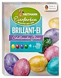 Heitmann Eierfarben, BrillantEi flüssige mit GlanzEffekt fünf Farben für weiße und braune Eier geeignet, 1 stück
