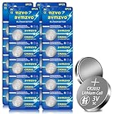 avmzvo CR2032 Knopfzellen, CR 2032 Batterie Lithium Coin (20 Stück), mit Langer Haltbarkeit,Auslaufsicher kindersichere Verpackung【5 Jahre LagerGarantie】