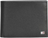 Tommy Hilfiger Herren Geldbeutel Eton mit Münzfach, Schwarz (Black), Einheitsgröße