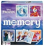Ravensburger - 20890 - Disney Frozen Memory®, der Spieleklassiker Fans von Die Eiskönigin, Merkspiel für 2-8 Spieler ab 3 Jahren, Frozen Spielzeug, Anna und ELSA Geschenke