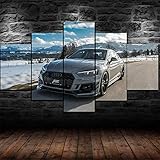 Rahmenlos Bilder Auto 2020 Audi Rs5 Rs7 R8 A7 A6 Sportwagen 200X100 Vlies Leinwand Bild Xxl Format Wandbilder Wohnzimmer Modern Deko Kunstdrucke Wanddekoration Leinwandbild 5 Teilig Bild Auf Leinwand