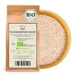 Kamelur Bio Indische Flohsamenschalen (1kg) Ballaststoffreiche Flohsamen Schalen