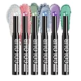 Creme-Lidschatten-Stift – Schimmerndes Make-up, Beauty-Werkzeug | Lidschatten-Stift-Applikator 6 Stück lang anhaltende Versiegelung für den täglichen Geburtstag Routinen Special
