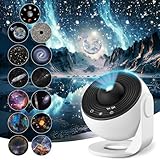 Planetarium Sternenhimmel Projektor, Galaxy Projektor Lampe mit 12 Planeten Discs, Sternenhimmel für Schlafzimmer, LED Sternenhimmel Projektor für Kinder