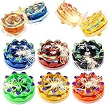 Mitgebsel Kindergeburtstag Spiele Funkelndes Kreisel 6Pcs Gyroskop Gastgeschenke Geburtstag Tombola Preise Kinder Kreiselspiel Give Aways Coole Gadgets für Jungs Kleine Geschenke Spielzeug