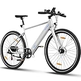 HITWAY E Bike 27.5 Zoll Elektrofahrrad,700c Rennrad City E Bike mit 36V 12Ah Abnehmbarem Akku, 250W Motor, 7 Gang E-Mountainbike, MTB Ebike für Erwachsene, Reichweite 40-80km