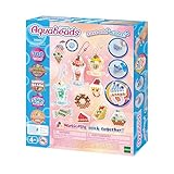 Aquabeads 35090 Süßigkeiten Anhänger Bastelset, Wasserperlen Bastelset für Kinder ab 4 Jahren, kindersicher, kein Bügeln oder Kleben erforderlich