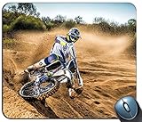 Gaming Mouse Pad Matte Desktop Mousepad für optische Laser-Maus Mode-Designs Home Office Mousepad Laptop PC (Motorsport Hintergrund)