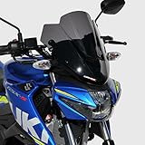 Ermax Windschild Sport für GSX S 125 2017 bis 2018 grau