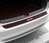 WENINETIES 1 Stück Auto Heckstoßstange Schutzleiste für Chevrolet Kombi 2012-, Premium Stoßstangenschutz aus Gummi, Einfach zu Montieren, 90x 7CM