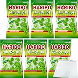 usy Bundle für Haribo Air-Drops Eukalyptus-Menthol 6er Pack (6x100g Beutel) + usy Block