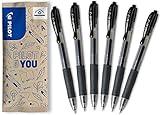 PILOT G2-7, Gelschreiber, (Schwarz), 1 Stück (6er Pack)