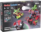 fischertechnik 569021 ROBOTICS Smart Robots Pro – Robotikbausatz ab 8 Jahre mit 12 Modellen, zum Bauen und Programmieren eigener Roboter