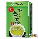 ITO EN Oi Ocha Green Tea – Ungesüßter grüner Tee aus Japan in Teebeuteln à 2 g (20 Stück pro Packung) – 1 x 40 g