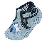Viggami Jungen Hausschuhe Textilschuhe Mati (Blau)