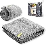 MASCOT Hundehandtuch Set (2er Pack) - Maximale Saugkraft durch Schmutzmagnet-Fasern - Pfoten & Fell Reiniger - Trocknet zügig