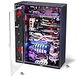 ROKR Kugelbahn The Future City 3D Puzzle Erwachsene Modell Gaming Deko Setup Erweiterungsfähige Kits Cyberpunk Geschenkidee für Männer-Parallel World MR02S