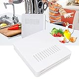 Messerhalter, versteckter Küchenmesserhalter zur Vermeidung von Verletzungen, atmungsaktiver Messerblock zur Wandmontage, für die Küche zu Hause