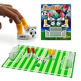 1 Satz Tischkicker Kinder,TischfußBall Tischkicker Kinder Finger Fußball Accessoire,Mini Tischkicker,Tischfußballspiel,Mini Fussball,Interaktive Spiele für Erwachsene und Kinder