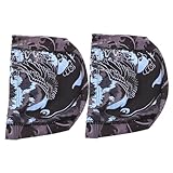 GALPADA 2 Stück Atmungsaktive rutschfeste Unisex Schwimmhaube für Männer und Frauen für Lange und Kurze Haare Teamwettbewerbe und Strapazierfähig