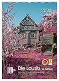 Lausitzer Landmarken in Infrarot (Wandkalender 2023 DIN A2 hoch), Calvendo Monatskalender
