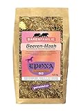 EPONA Getreidefreies Beeren-Mash, 4 kg, speziell für Pferde, mit Aroniabeere, Hagebutte - Stärke-/Zuckerreduziert, Melassefrei, Einstellung des Stoffwechsels und Immunsystems