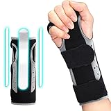 Handgelenkstütze für Karpaltunnelsyndrom, verstellbare Handgelenkschiene zur Linderung von Handgelenkverletzungen, für linke rechte Hand, Karpaltunnelsyndrom, Handgelenkbandage mit Riemen und