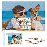 Personalisiertes Puzzle Custom 300/500/1000 Teile Holzpuzzle Puzzle Mit Eigenem Foto Spielzeuggeschenk FüR Erwachsene Und Jugendliche (Horizontal 300 Teile)