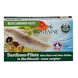 Sardinenfilets ohne Gräten in Bio-Olivenöl 1 x 120 gr