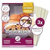 Plantura Schlupfwespen gegen Lebensmittelmotten, Komplett-Lösung mit 9 Karten (3 Karten à 3 Lieferungen) - hochwirksame & nachhaltige Bekämpfung, Alternative zu Mottenkugeln
